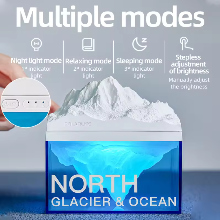 New: Glacier Diffuser & Speaker